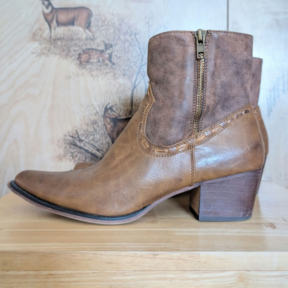 Roper Women's Brie Ankle Boots Size 10 - Picture 3 of 8
